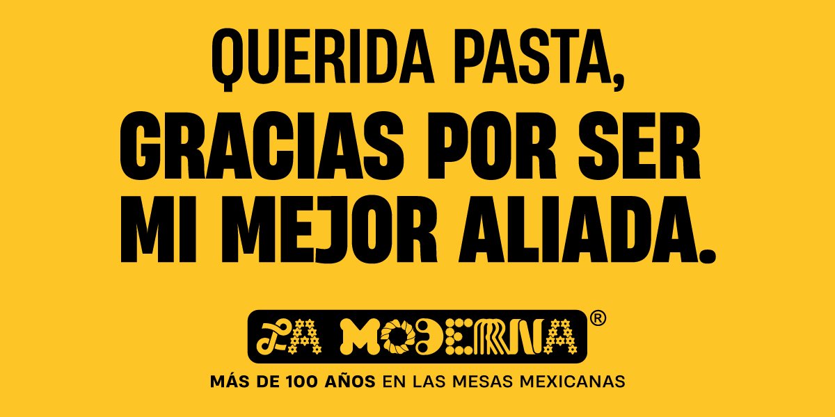 La Moderna: querida pasta, gracias por ser mi mejor aliada