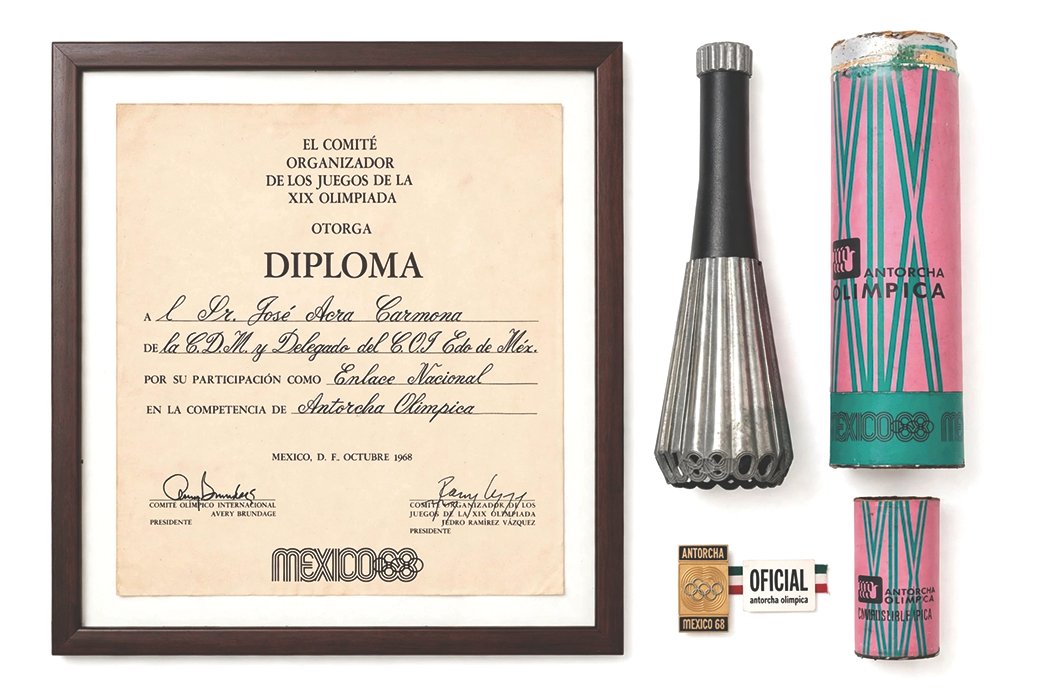 José Acra Carmona – Diploma México 68